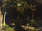 Woodland Stream by Alexander Helwig Wyant